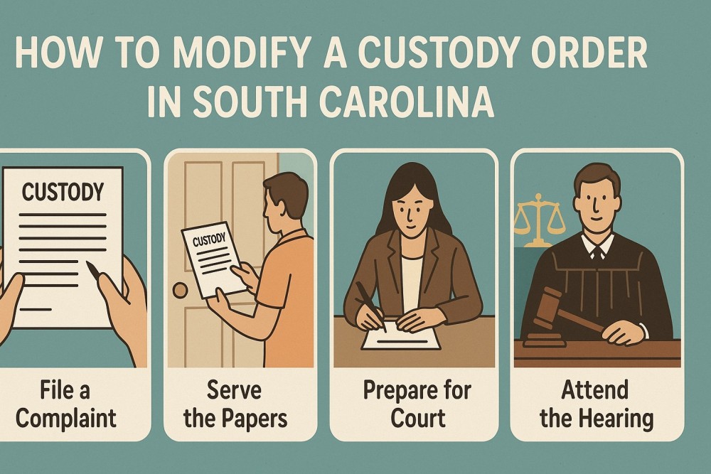How to Modify a Custody Order in South Carolina: What Courts Consider a ‘Substantial Change’